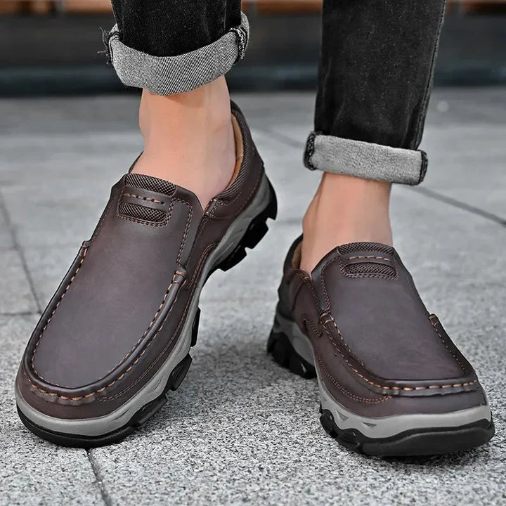 Nette orthopedische Lucas schoenen: comfort, stijl en ondersteuning voor gezonde herenvoeten, antislip.