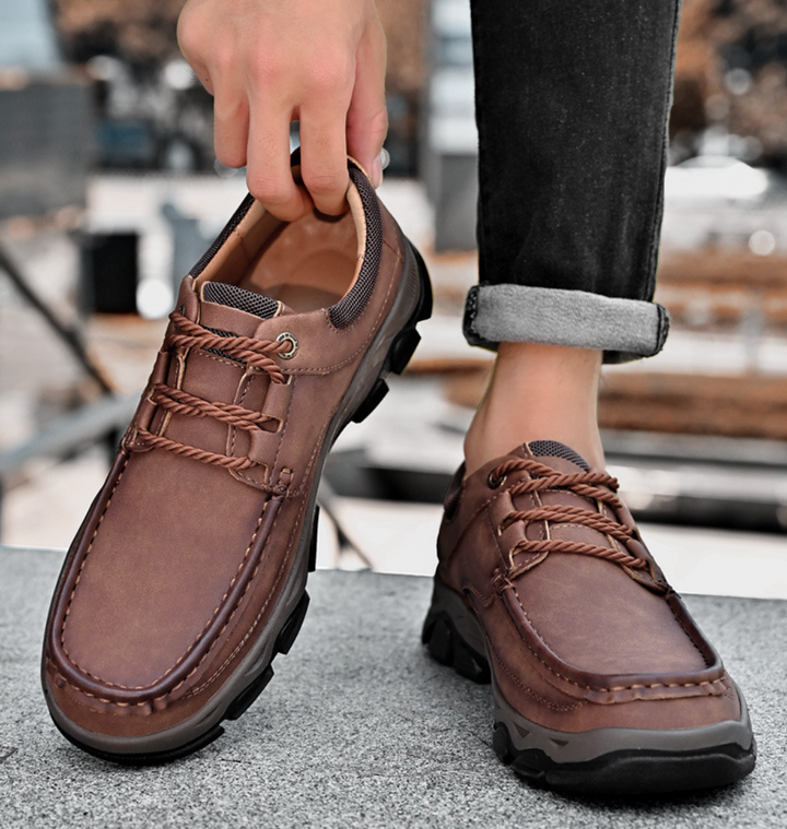 Antislip orthopedische Lucas herenschoenen: veilige grip en ultiem comfort voor dagelijks stijl.