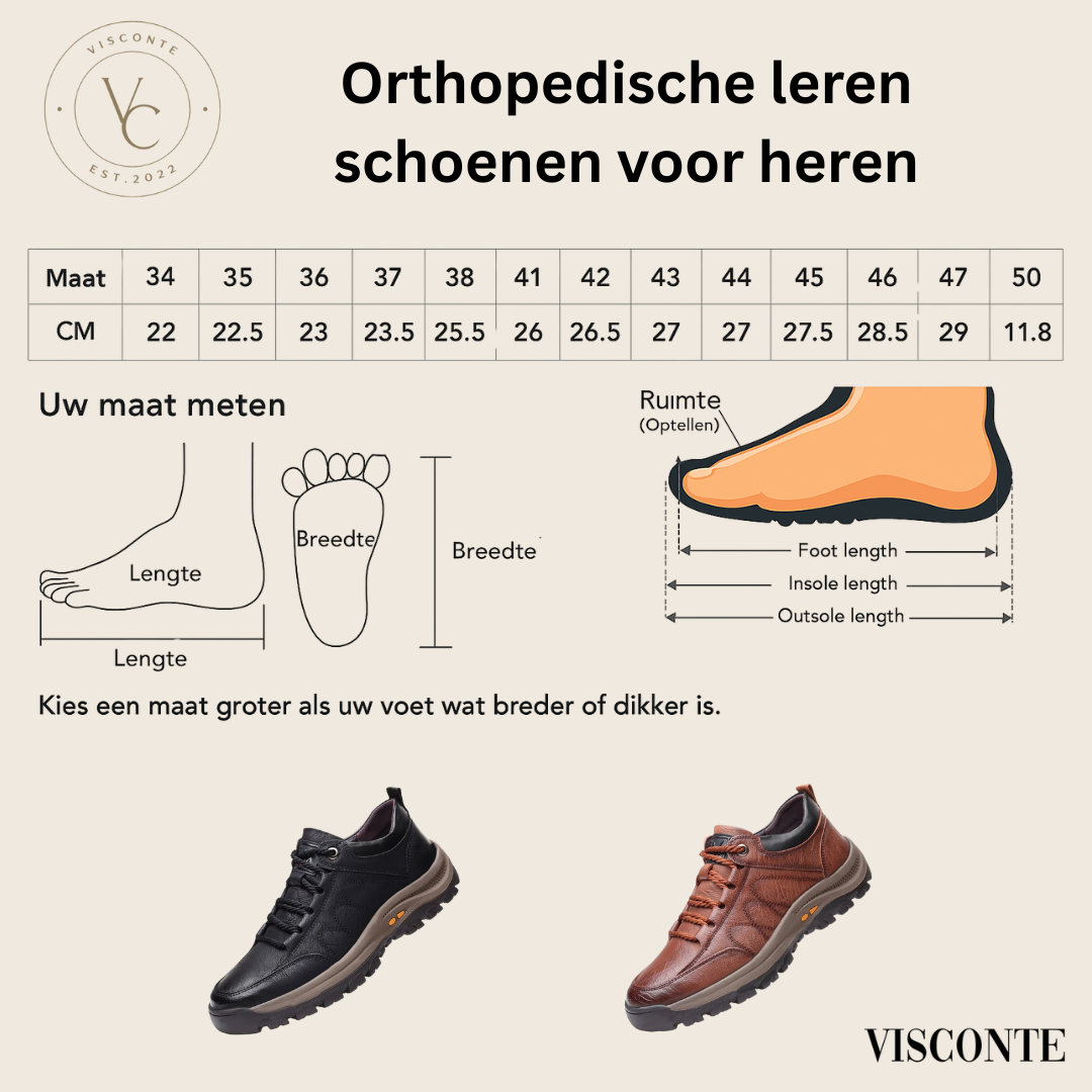 Stevige orthopedische werkschoenen voor heren, bieden comfort en ondersteuning de hele dag.