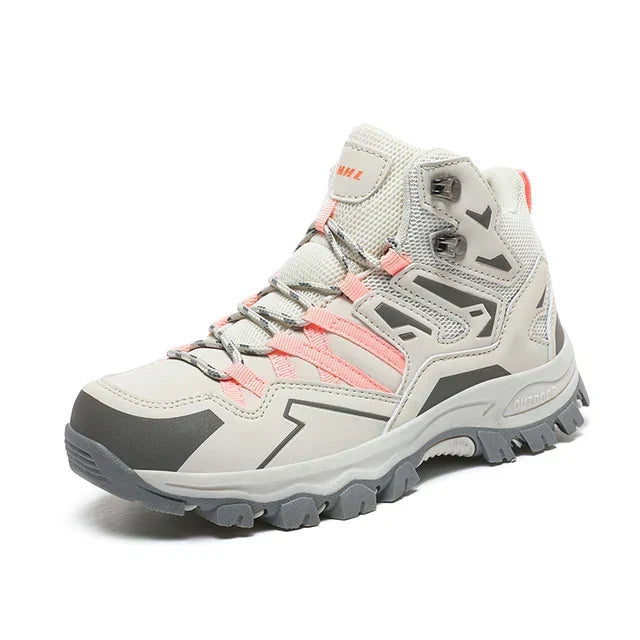 Ideale waterdichte outdoorschoenen voor dames; bescherming en grip gegarandeerd.