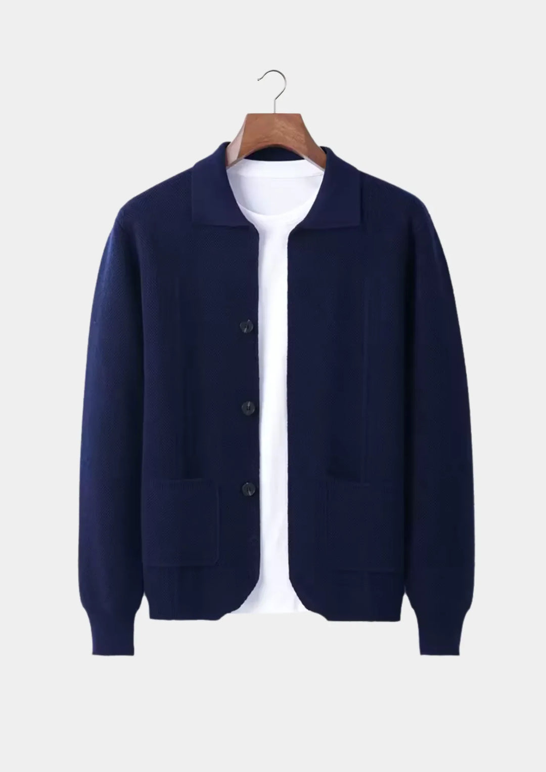 Comfortabel heren gebreid vest; essentieel voor een gelaagde winteroutfit.