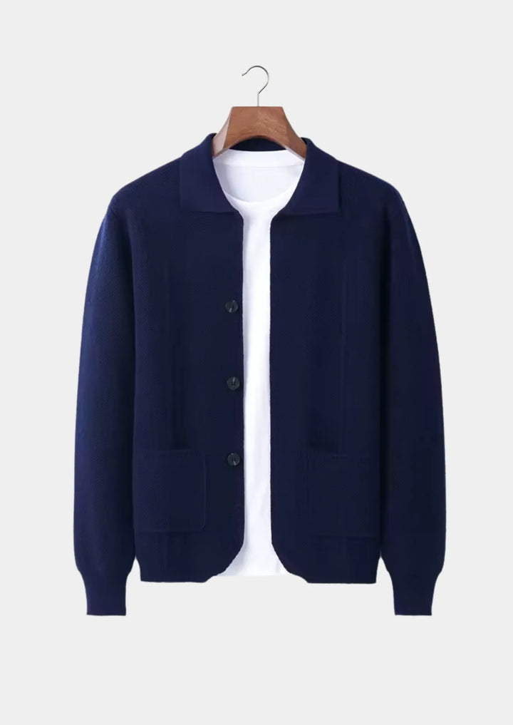 Comfortabel heren gebreid vest; essentieel voor een gelaagde winteroutfit.