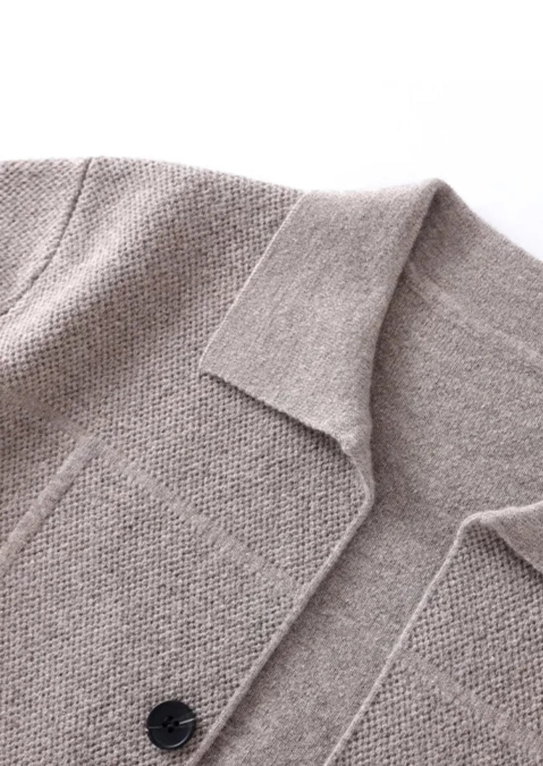 Elegant heren knoopvest, ideaal voor smart casual outfits; zacht en veelzijdig.
