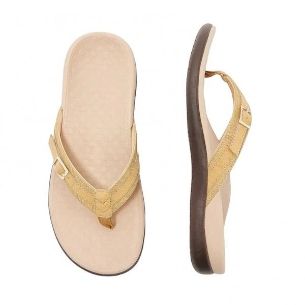 Comfortabele dames sandalen met orthopedische voetondersteuning en een lichtgewicht design voor de hele dag.