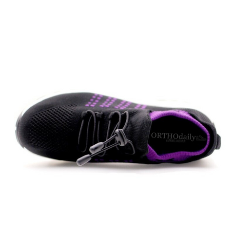 Maximaal comfort met unisex orthopedische stretch schoenen; kussenzool, dempend en ademend voor dagelijks gebruik.