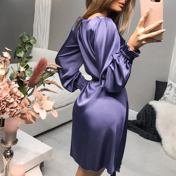 Stralende elegante jurk voor dames, perfecte feestjurk, chique uitstraling voor elke speciale gelegenheid.