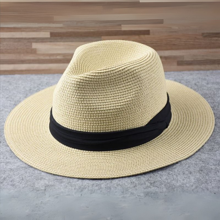 Panama fedora model Noah, een klassieke en elegante unisex hoed. Perfect voor een chique zomerse look.