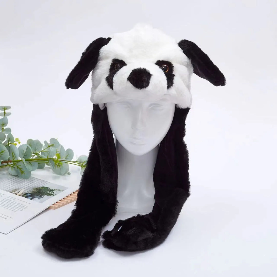 Schattige berenmuts met bewegende oren, perfect als cadeau voor meisjes of jongens.