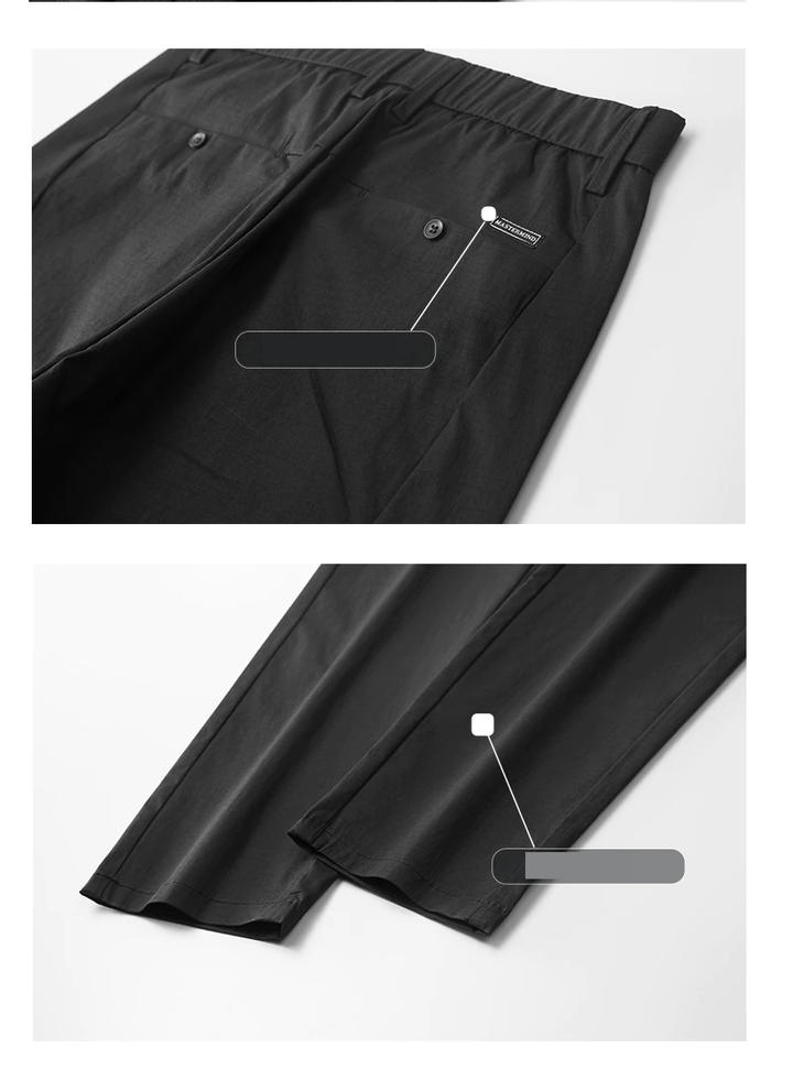 Flexibele herenbroek, moderne pasvorm met ultra stretch voor optimaal gemak en smart casual.