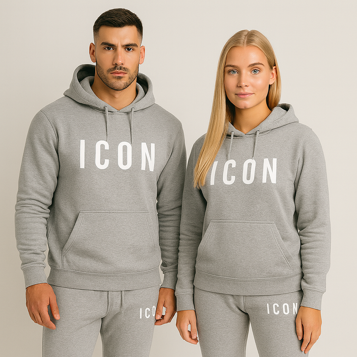 Heren hoodie uit de Callum loungewear set, zacht en warm voor koelere dagen.