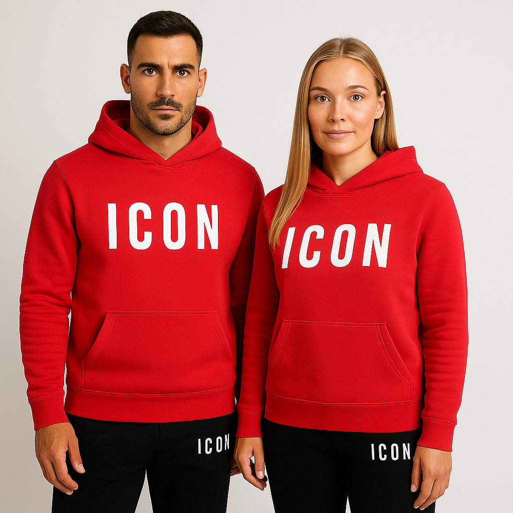 Warme en comfortabele heren loungewear set, perfect voor herfst en winter.