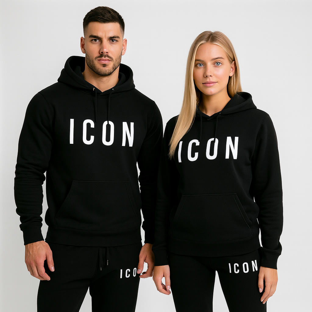 Heren loungewear set Callum: comfortabele hoodie & joggingbroek voor ontspanning.