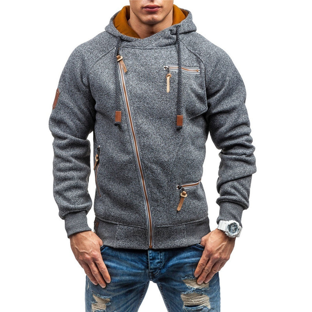 Moderne heren capuchontrui met zakken, perfect voor een stijlvolle dagelijkse look.