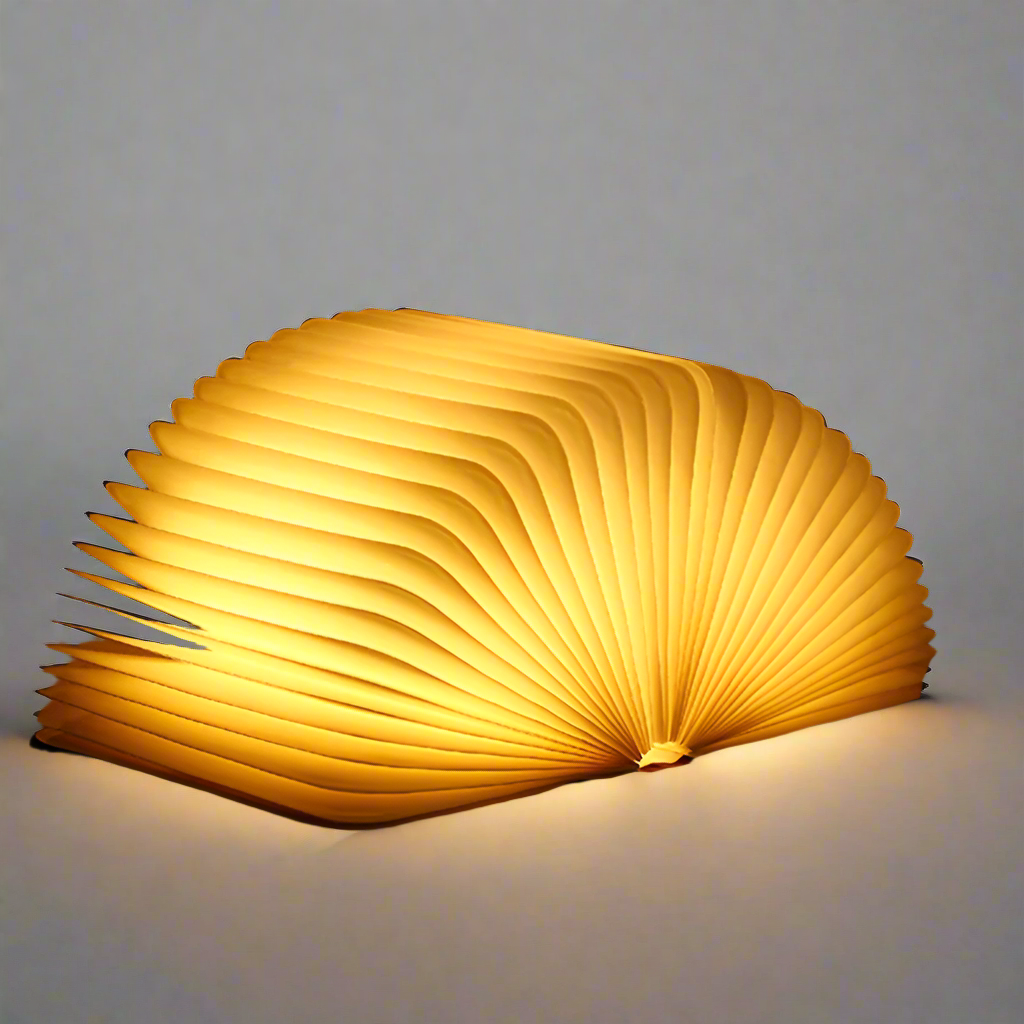 Decoratieve boekenlamp, een origineel cadeau dat elke ruimte verlicht met zachte sfeerverlichting.