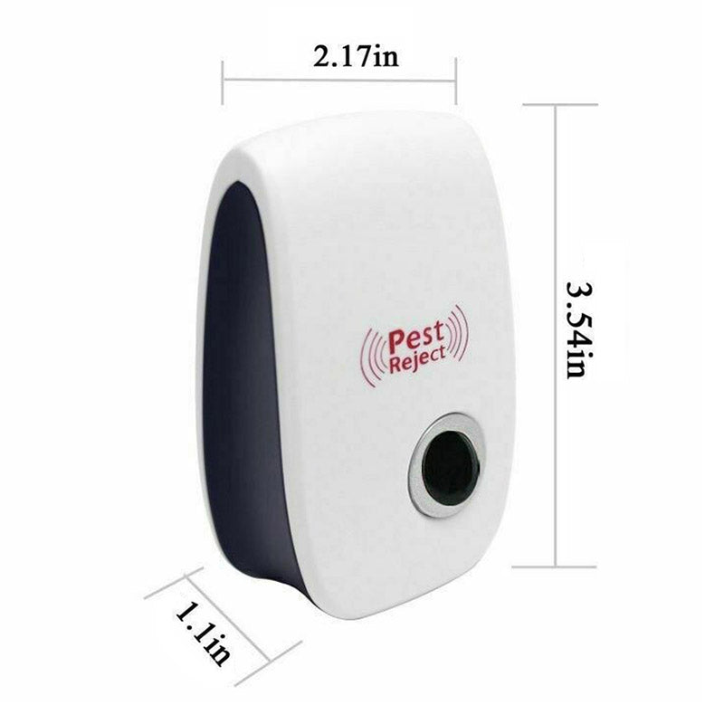 Discreet design: ultrasone ongedierteverjager die naadloos opgaat in elk interieur.