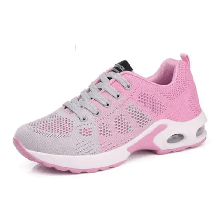 Stijlvolle CloudWalk Pro dames schoenen, bieden ergonomische ondersteuning en effectieve pijnverlichting voor voeten.