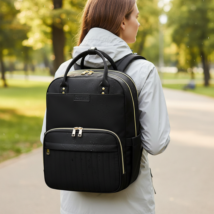 FlexiBackpack organizer rugzak, veelzijdig en comfortabel, ideaal voor werk, school of reizen met al je spullen georganiseerd.