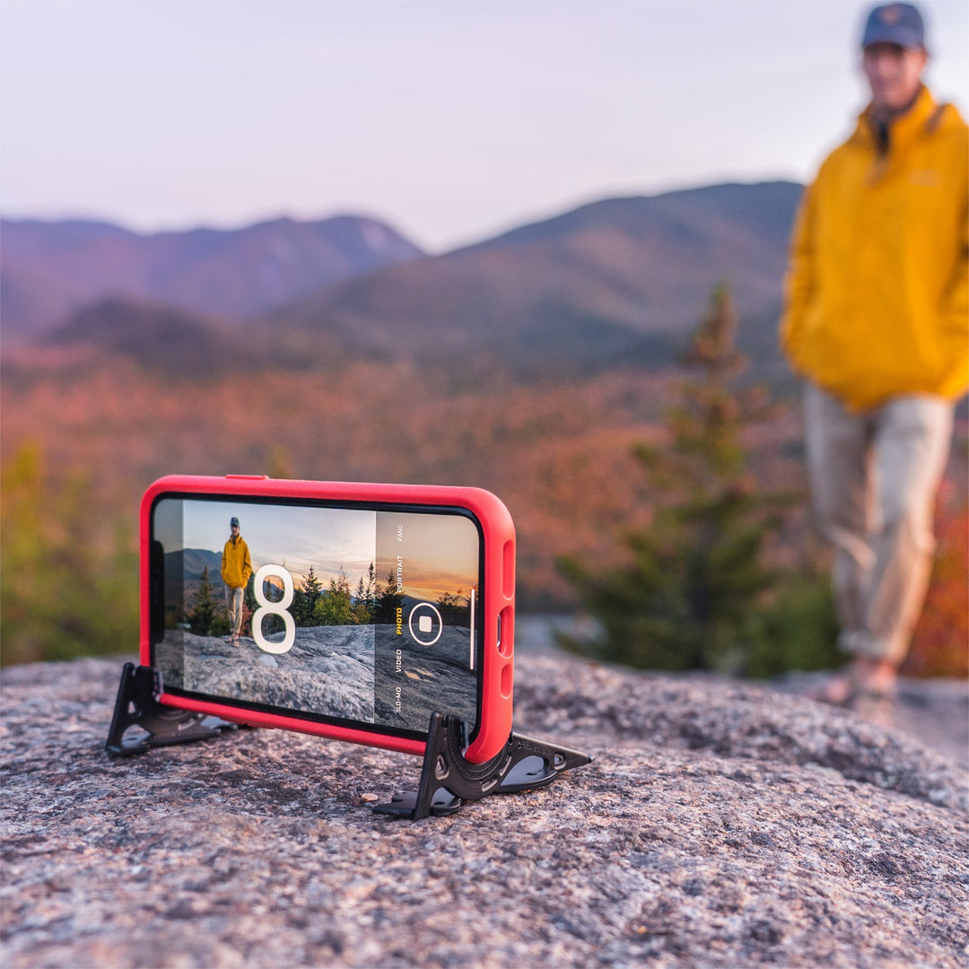 Draagbaar telefoonstatief voor haarscherpe foto's en time-lapses met je smartphone. Perfect voor fotografie.