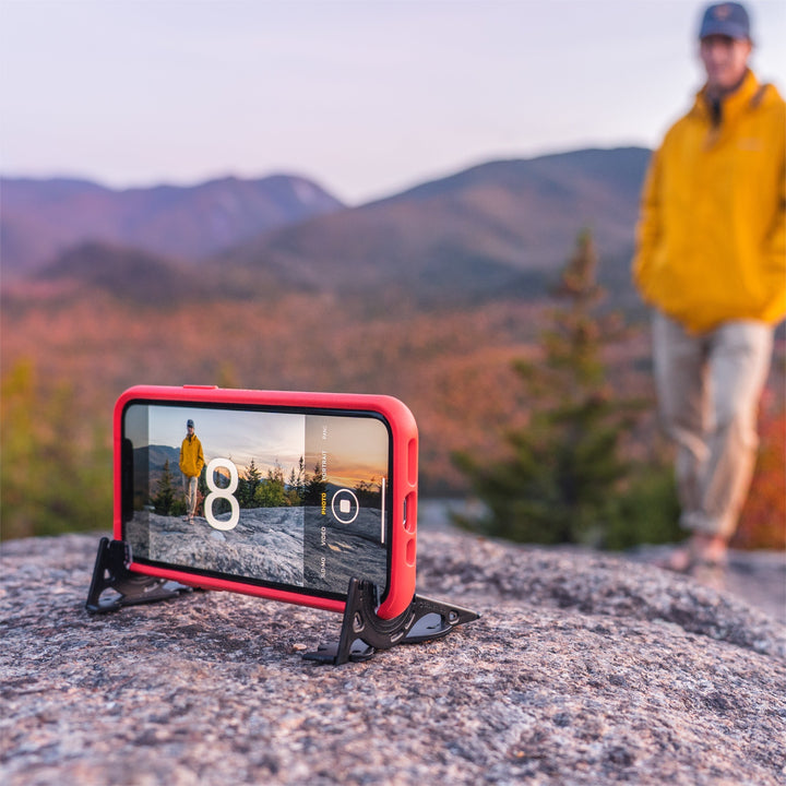 Draagbaar telefoonstatief voor haarscherpe foto's en time-lapses met je smartphone. Perfect voor fotografie.