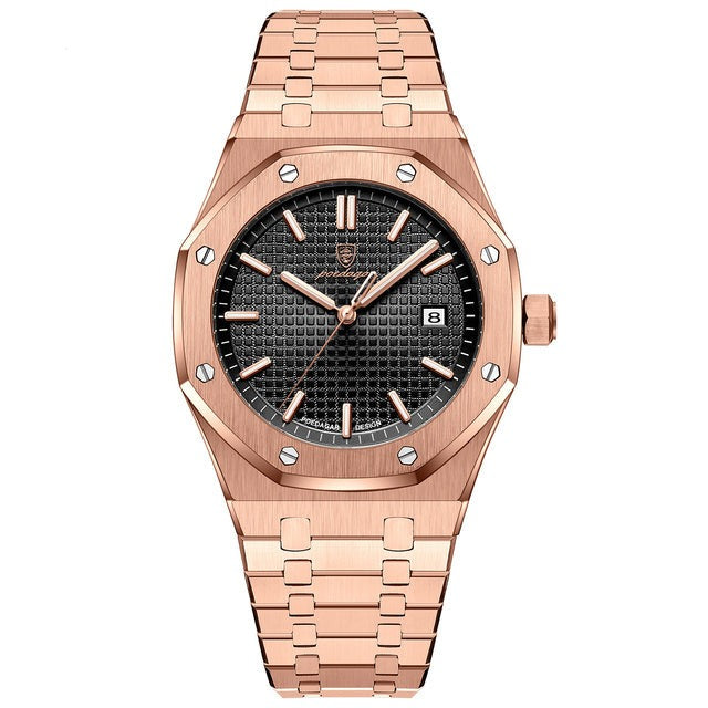 Jonas Deluxe herenhorloge als stijlvol accessoire, comfortabel om te dragen en waterbestendig.