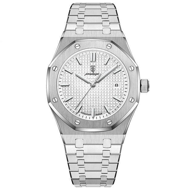 Elegant Jonas Deluxe herenhorloge, tijdloze klasse en dagelijks comfort in één accessoire.