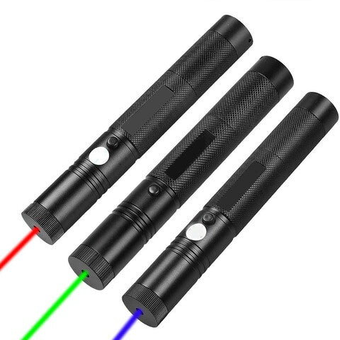 Universele groene laserpointer, krachtig en oplaadbaar, uitermate geschikt als aanwijzer voor outdoor avonturen.