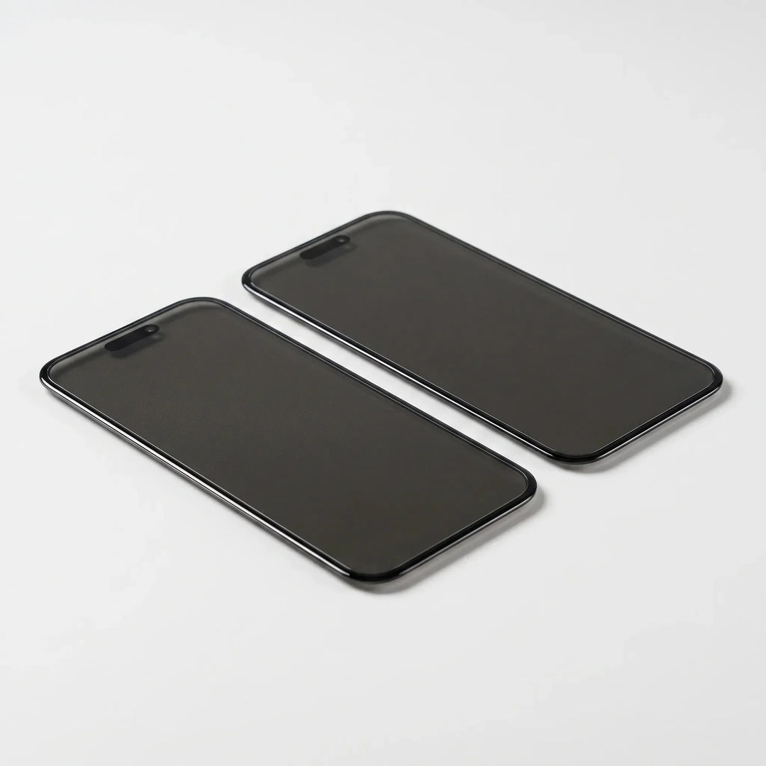 Telefoonaccessoire: Privacy screenprotector voor iPhone. Anti-meekijk, krasbestendig en anti-vingerafdruk.