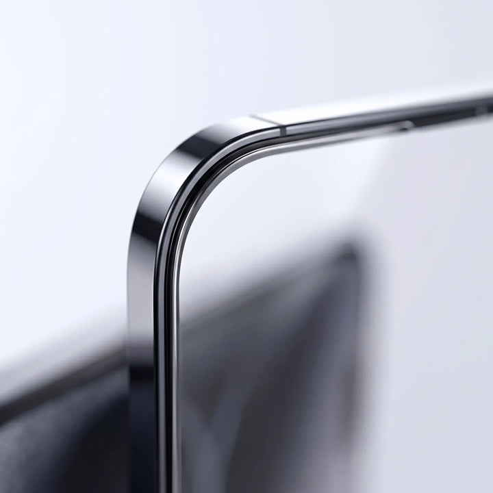 Hoogwaardige privacy screenprotector voor iPhone, gehard glas voor duurzame bescherming van je telefoonscherm.