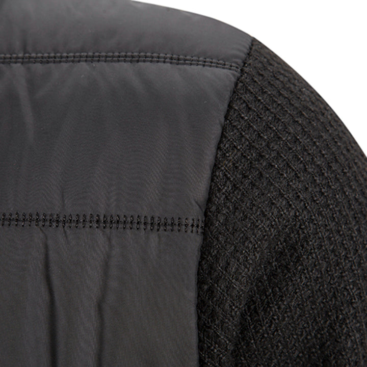 Modieus heren vest met rits, perfect voor gelaagde outfits. Comfortabele smart casual kleding.