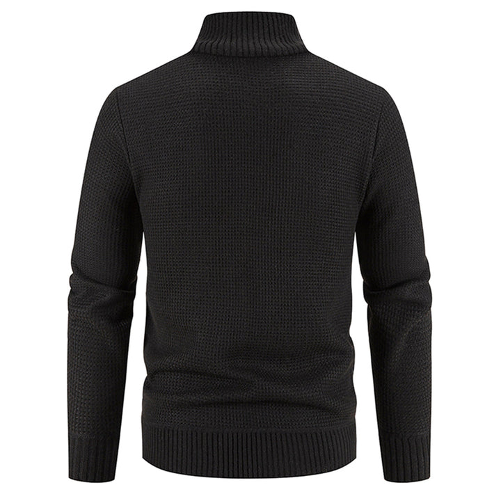 Zacht heren sweaterjas met ritssluiting, veelzijdig en warm voor elk seizoen. Nieuwe collectie.