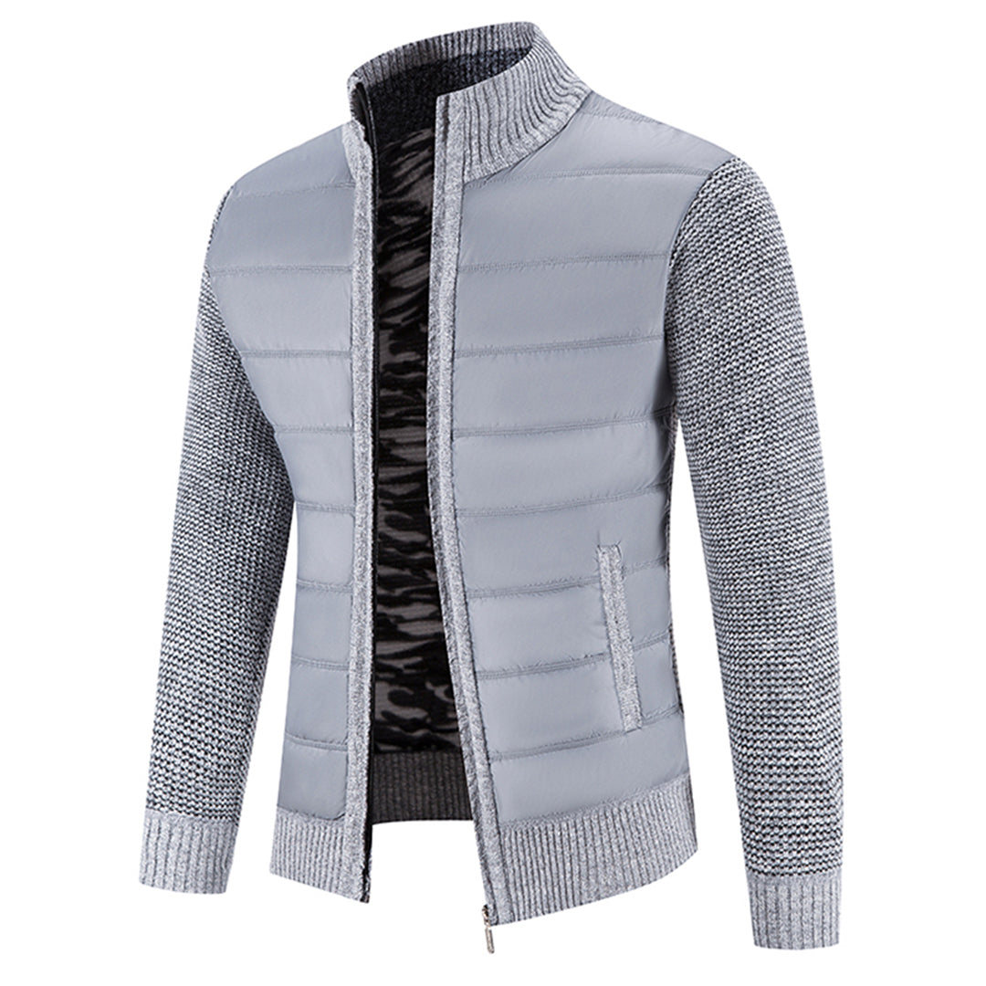 Veelzijdig heren vest met rits, eenvoudig te combineren met diverse outfits. Casual mode.