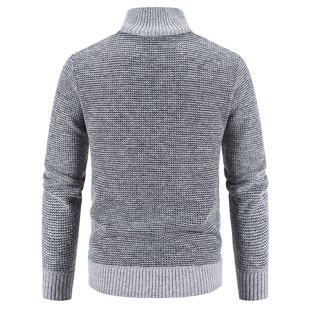 Heren sweaterjas met rits, perfecte aanvulling op elke garderobe. Comfortabel & stijlvol.