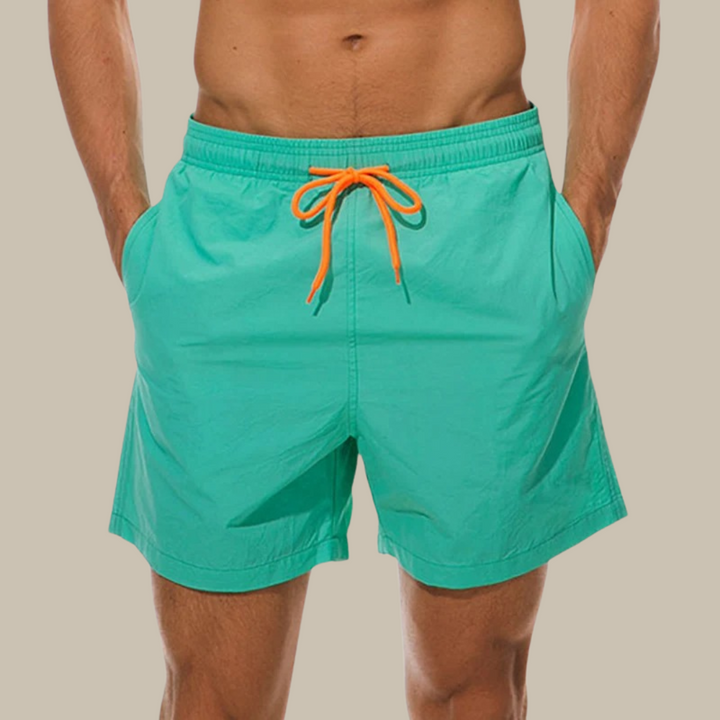 Sneldrogende heren zwembroek ideaal voor wateractiviteiten en een comfortabele strandvakantie.