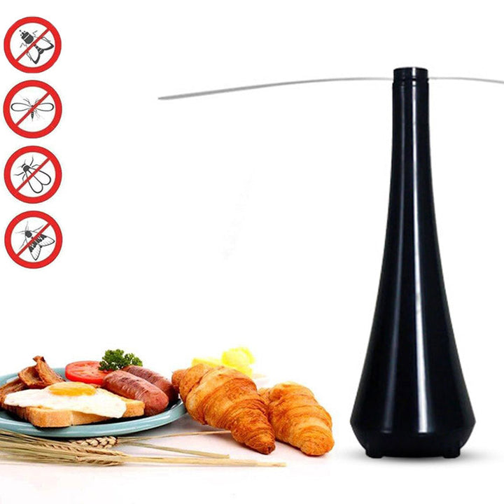 Compacte, lichtgewicht draadloze vliegenverjager, ideaal voor onderweg, picknick of kamperen, overal vliegvrij.