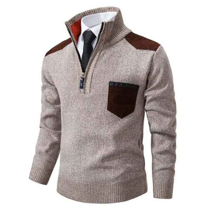 Heren klassieke casual trui, comfortabel en stijlvol, ideaal voor herfst en winter.