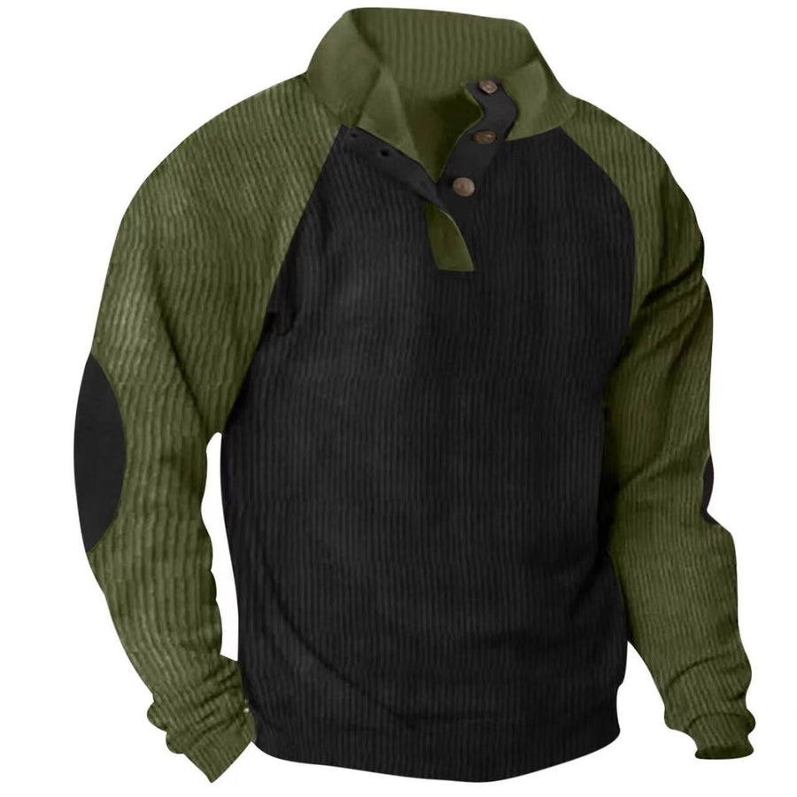 Heren trui Zac met raglanmouwen. Slim fit stijl, comfortabel en veelzijdig. Perfect voor een moderne casual look.