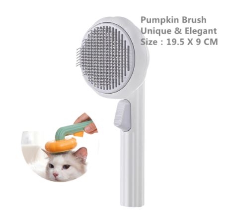 Regelmatige vachtverzorging met deze borstel zorgt voor minder haar in huis en een gezonde, stralende vacht.