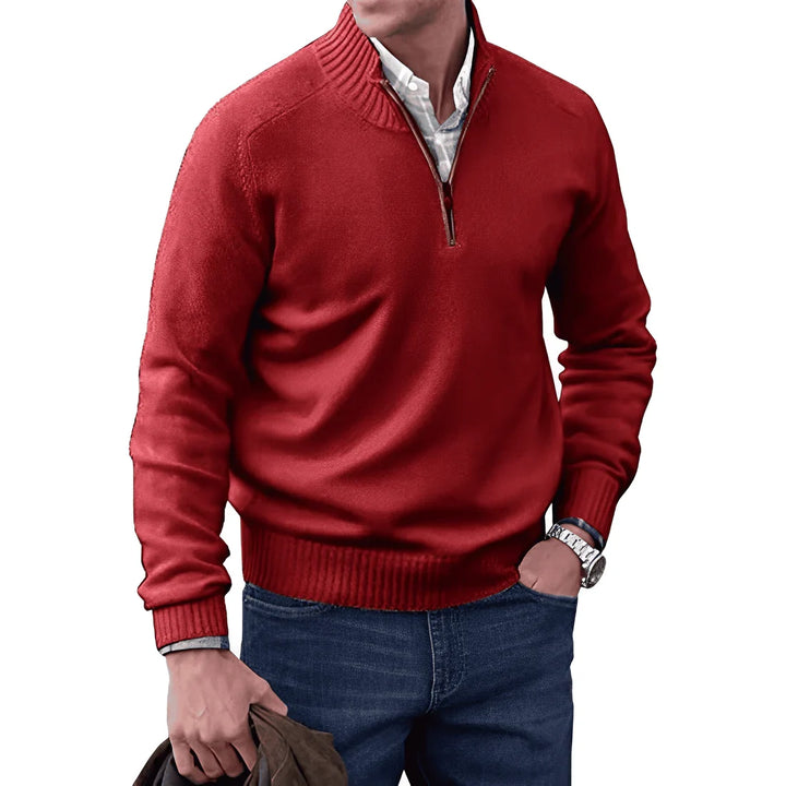 Stijlvolle heren ritstrui, perfect voor modebewuste mannen. Comfortabele pullover voor elk seizoen.