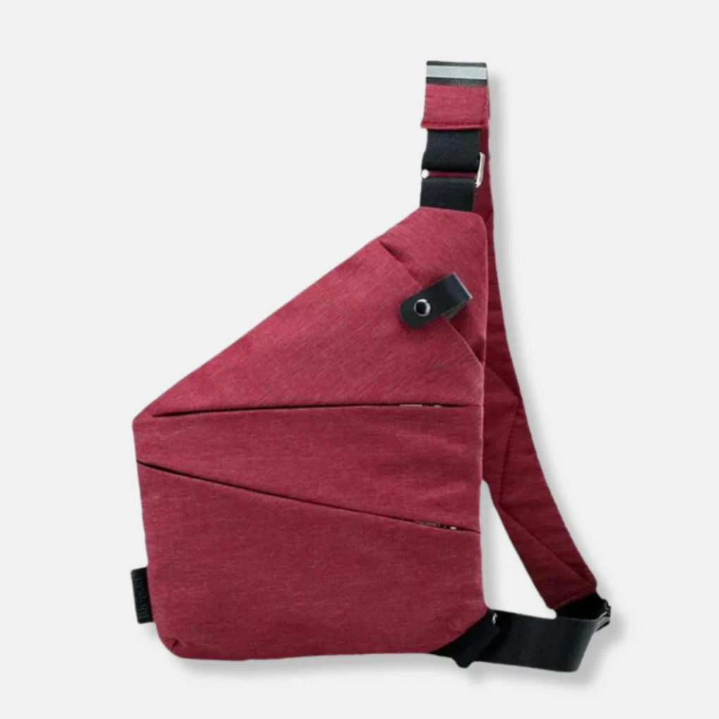 Veilige en lichtgewicht crossbodytas, ideaal als reistas of dagelijkse metgezel.