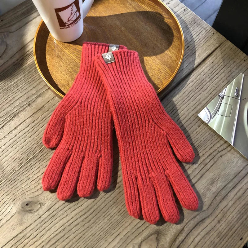 Warme en comfortabele dames touchscreen handschoenen Isolde; een stijlvol winter accessoire voor vrouwen.