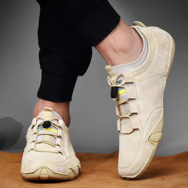 Orthopedische heren lage schoenen, casual sneakers voor dagelijks comfort en steun, modieus design.