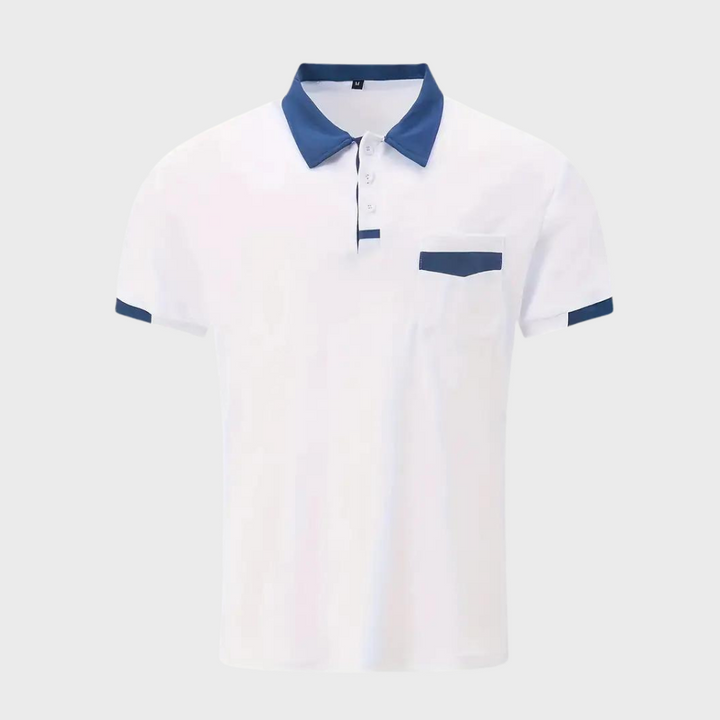Hoymans heren poloshirt, veelzijdige mannenmode voor elke casual zomerse gelegenheid.