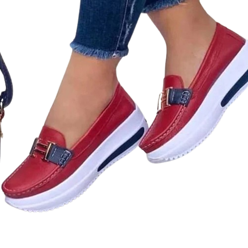 Comfortabele orthopedische dames sneakers. Zorgt voor pijnverlichting en gezonde voeten, ideaal als wandelschoenen.