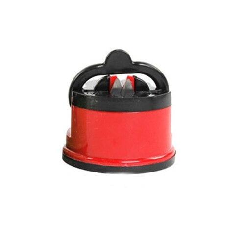Deze veilige, snelle en handige messenslijper is een must-have voor scherp kookgerei in de keuken.