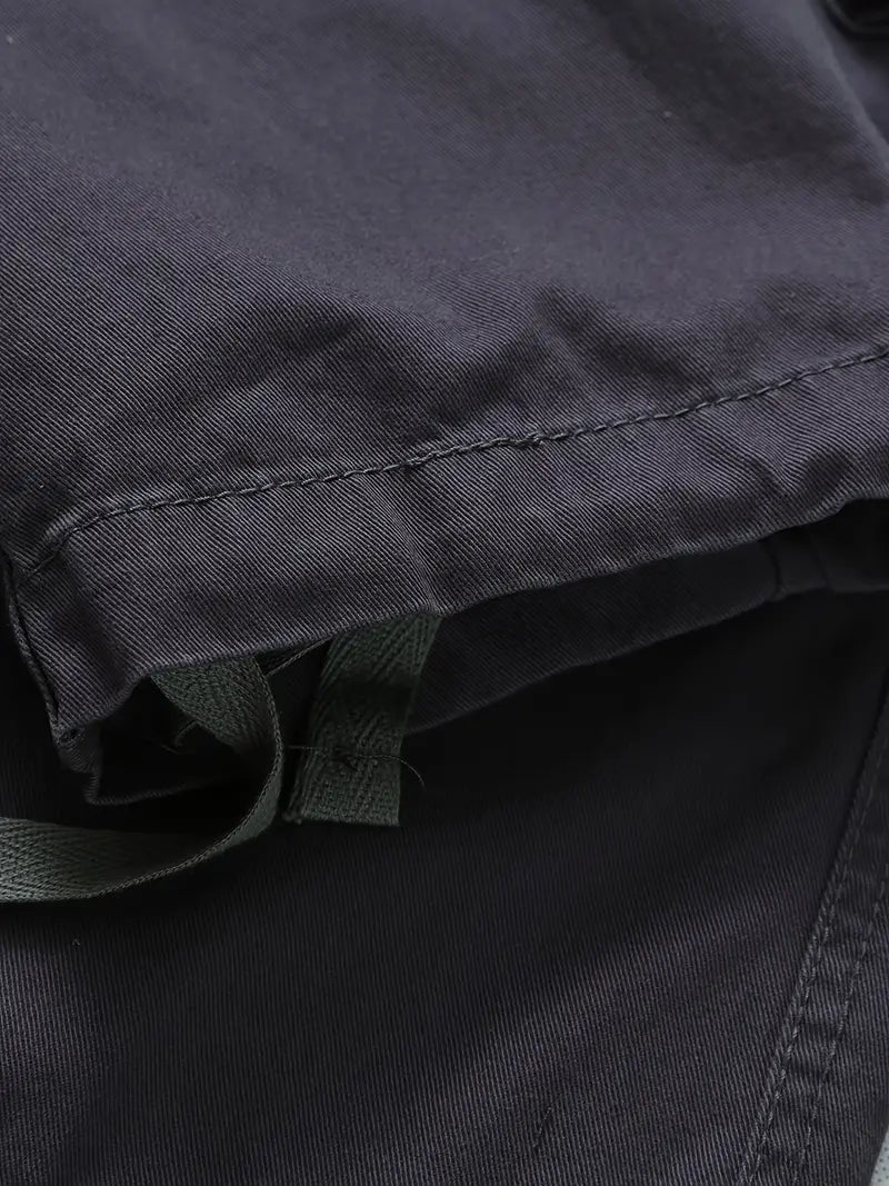 Duurzame heren cargobroek Shane, verkrijgbaar in diverse kleuren, met comfortabele relaxed pasvorm.