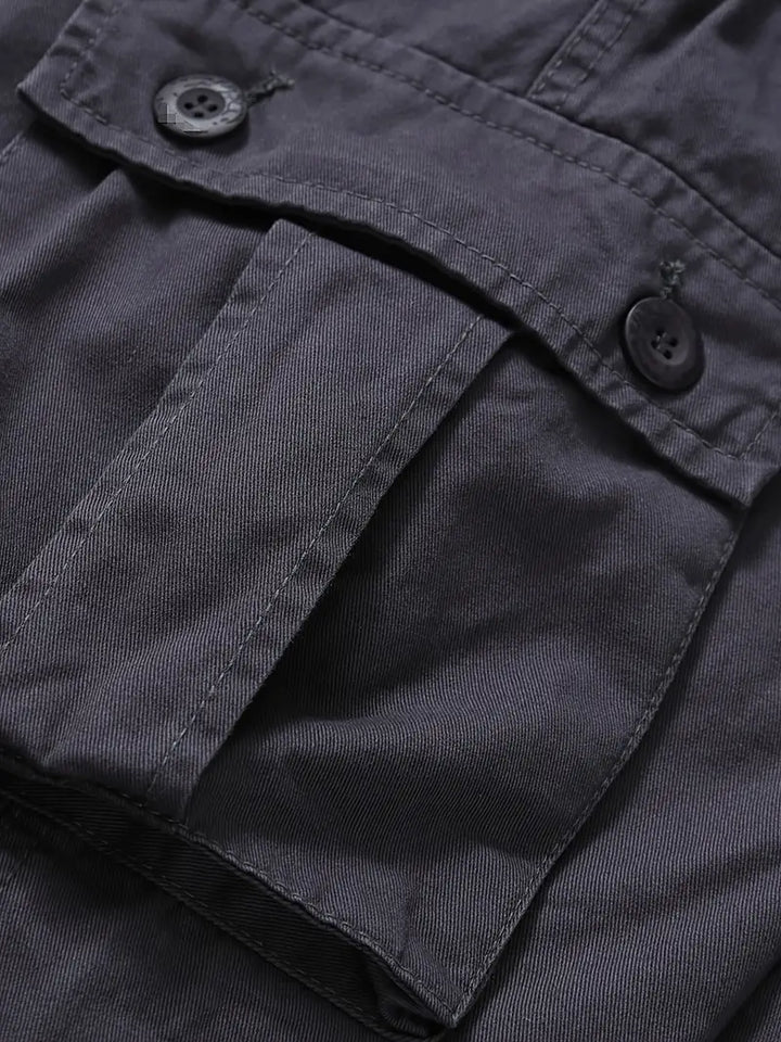 Robuuste heren cargobroek Shane voor outdoor, met meerdere zakken en een comfortabele, ruime pasvorm.
