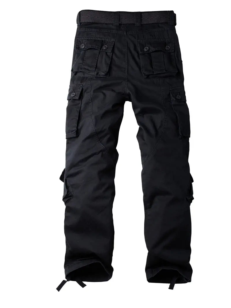 Heren cargobroek Shane in grote maten, comfortabele relaxed fit en vele functionele zakken.