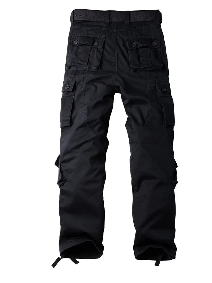 Heren cargobroek Shane in grote maten, comfortabele relaxed fit en vele functionele zakken.