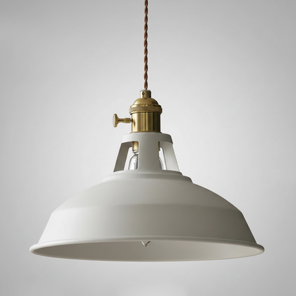 Industriële eettafellamp voor sfeer en design, retro metalen hanglamp verlicht je eetkamer.