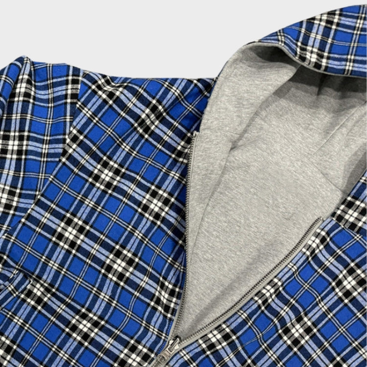 Streetwear oversized hoodie "Josh", omkeerbaar met capuchon voor een relaxte en modieuze look.